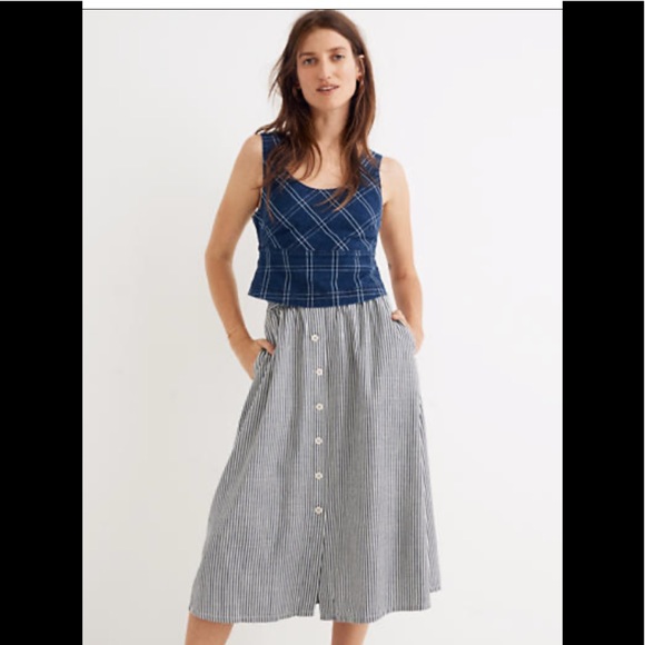 Madewell Dresses & Skirts - Madewell Palisade midi skirt